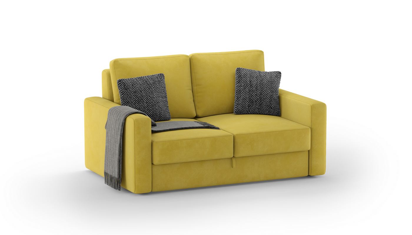 Мини диван Бруно Velvet Lux 083