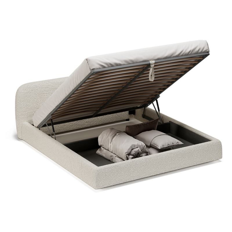 Кровать Лагом букле buckle white 1.8x2.0