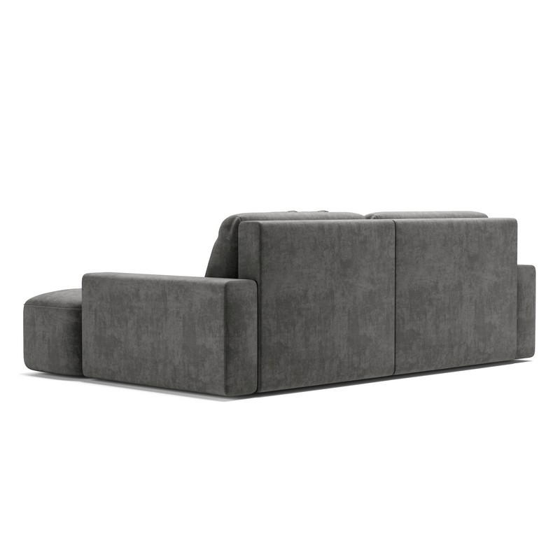 Комо двухмодульный угловой с подлокотниками sharli 13 Silver