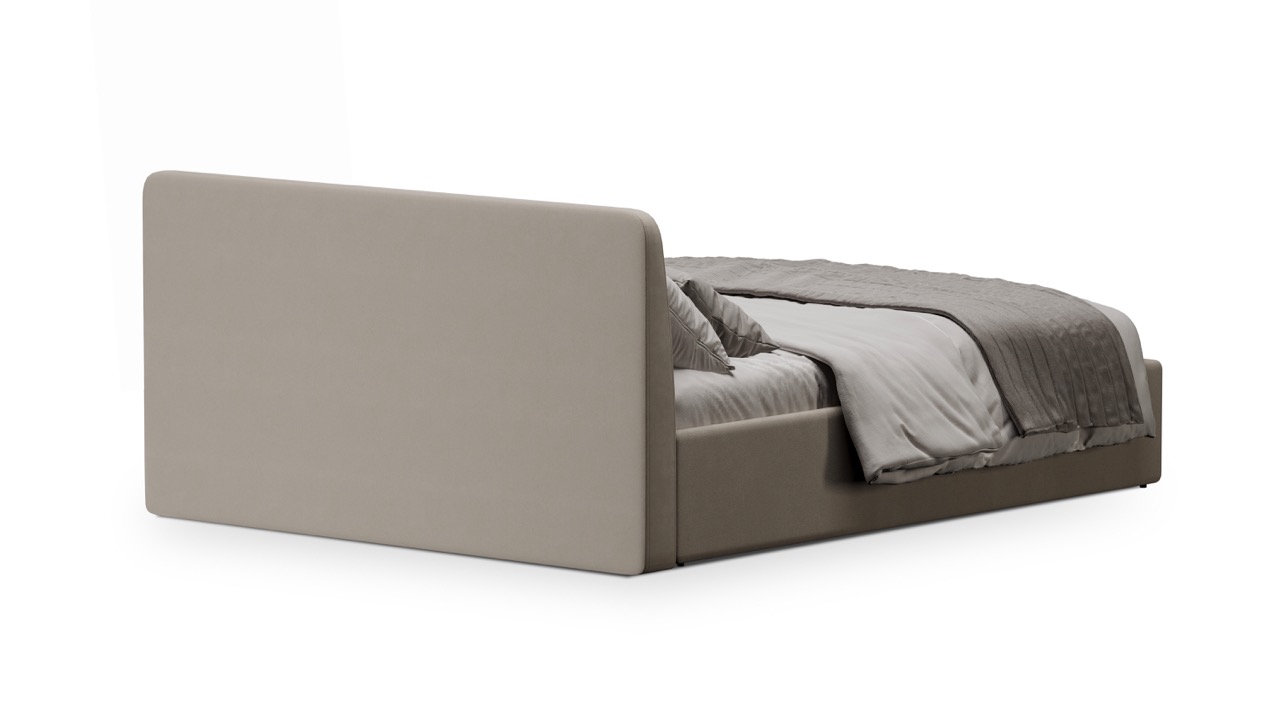 Кровать Симпл 160х200 велюр velutto soft 113