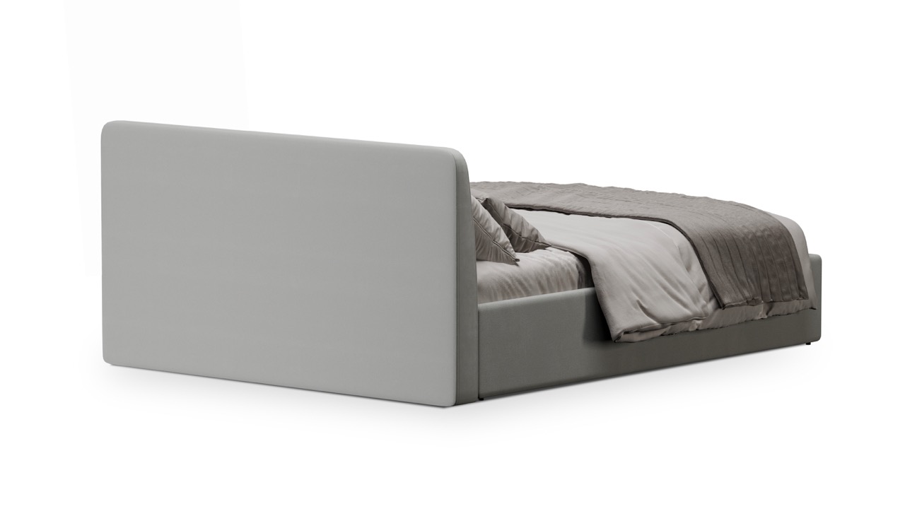 Кровать Симпл 160х200 велюр velutto soft 992