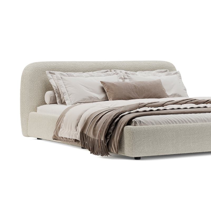 Кровать Лагом букле buckle white 1.8x2.0