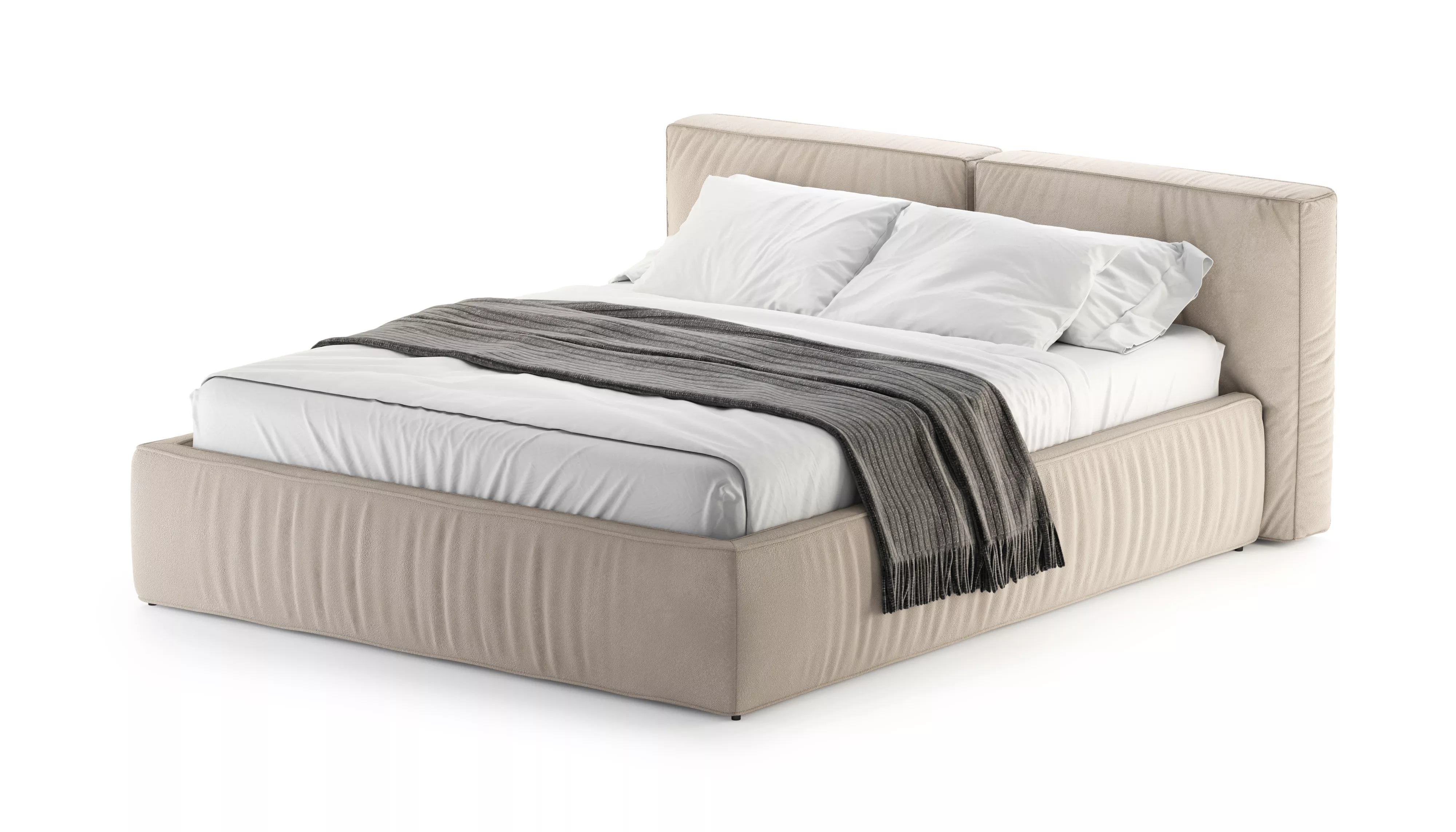Кровать Лофт с подъемным механизмом и ящиками Velutto soft 113 1.2